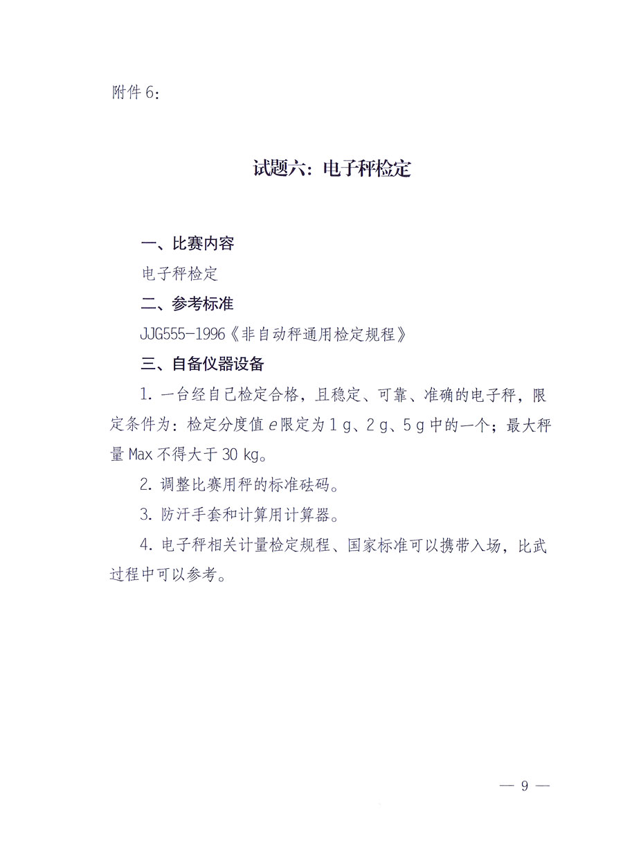國家質(zhì)量監(jiān)督檢驗(yàn)檢疫總局《關(guān)于舉辦全國質(zhì)檢系統(tǒng)檢測技能大比武決賽的通知》